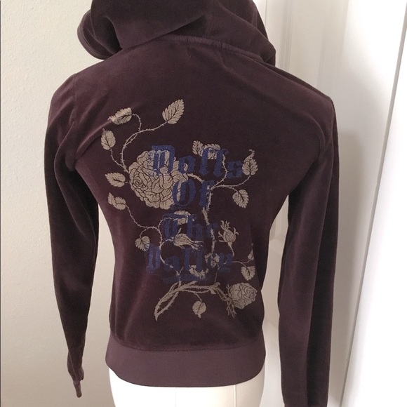 Juicy Couture Velour Tracksuit Hoodie Jacket - Picture 1 of 4